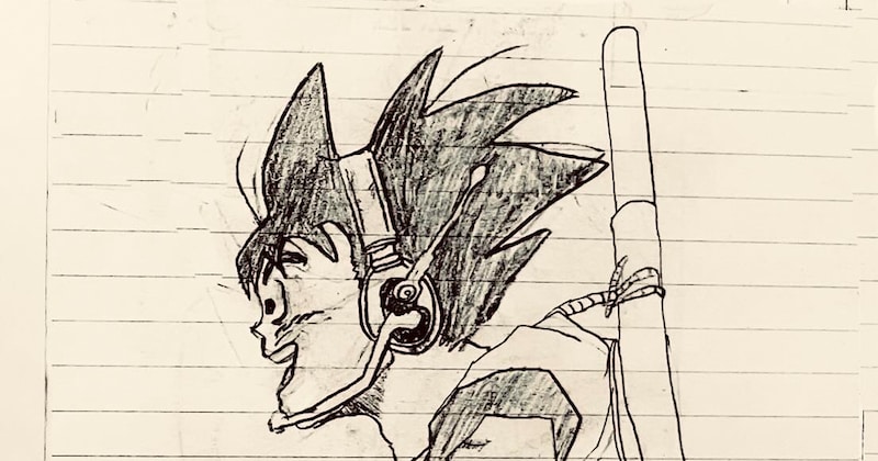 ←9歳息子の絵　9歳のころの僕の絵→　絵本作家の父が比べてみると……“奇跡のシンクロ”に感動「なんか不思議な気持ち」「感慨深い」