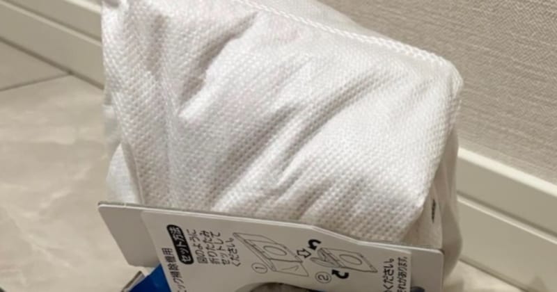 掃除機で乾燥機のごみを吸っていたら……「そんなことある？」　思わず目を疑う光景に「やばいやばい」「今日イチ笑ってる」