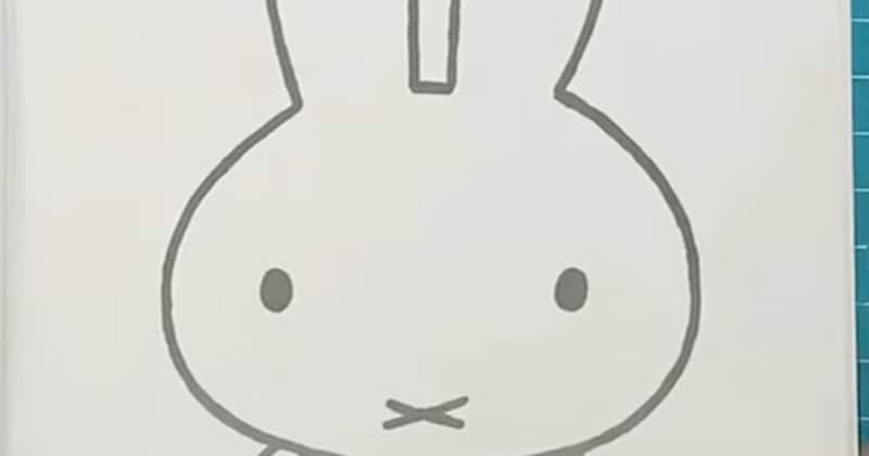 普通のミッフィーの塗り絵→大人が本気を出すと……「こえぇ~!!」 とんでもない完成形に「まじで才能の無駄遣い」