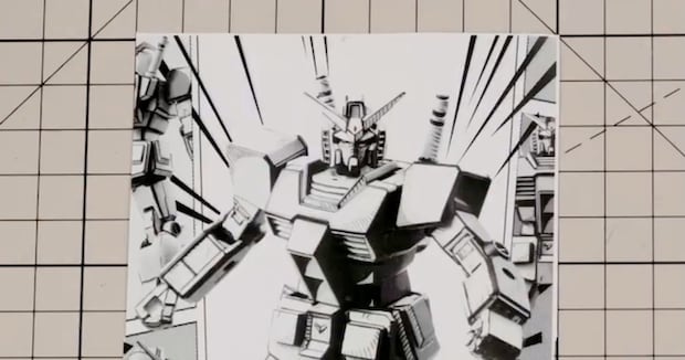 ガンダムの漫画、よーく見てみると……　予想外すぎるまさかの正体に「脳が痛い」「技術も発想も凄い」【海外】