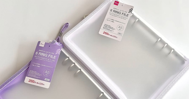 ダイソーの6リングファイル→想像を超える“シール帳”に！　完成度がすごすぎて「センス良すぎ」「作りたくなった」