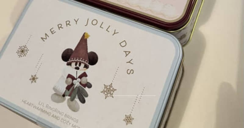 ディズニーで毎年買う“クッキー缶”→2年前の値札を見たら……「震えてます」　まさかの価格に衝撃「恐ろしくて」