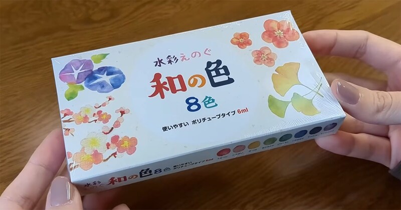 セリアの絵の具と100均アイテムだけでプロが本気を出したら…… うっとりする作品に「感心しきり」「まさに弘法筆を選ばず」