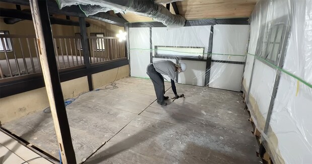 築127年古民家→2階の床を思い切ってぶち抜いたら……　ずっと憧れだった光景に「わぁぁぁぁい！」「圧巻ですね」