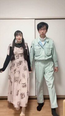 「旦那と服交換してみた」　元アイドル＆ファンの“27歳差夫妻”が衝撃の私服トレード 「どっちもなんか……」