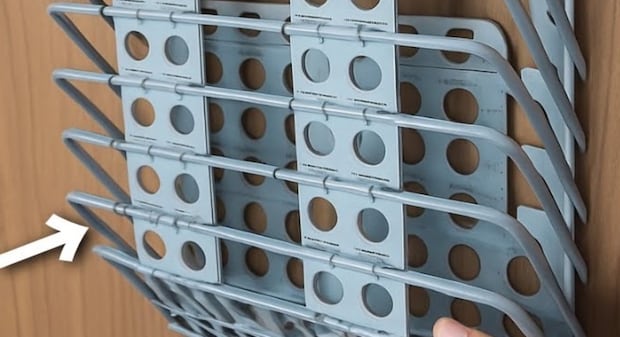 「発想天才」「これスゴイ」　ダイソー“吊すだけ”人気アイテムの超便利な使い方に「助かる」「探してみます」