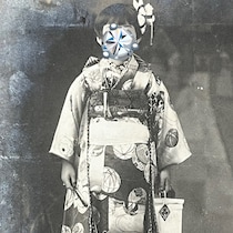 白黒写真に写る“100年前の着物”→娘が七五三で着たら……　まさかの着こなしに「すげえ」「痺れるカッコ良さ」と471万表示