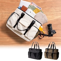 「本当にこの値段でいいの！？」　ワークマンの“1900円2WAYトートバッグ”が人気　「色んな物がいっぱい入る」「色違いも購入しました」