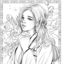 趣味がなかった93歳ばあばに、塗り絵を渡したら……　衝撃の仕上がりに「プロですね」「才能爆発してます」