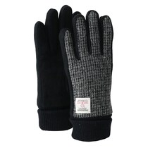 【画像：ハリスツイードの“メンズ手袋”】