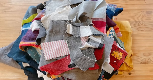 家にあったハギレと古タオルを縫い合わせたら……　主婦が作った“刺しゅうアイテム”に「使うのがもったいない」