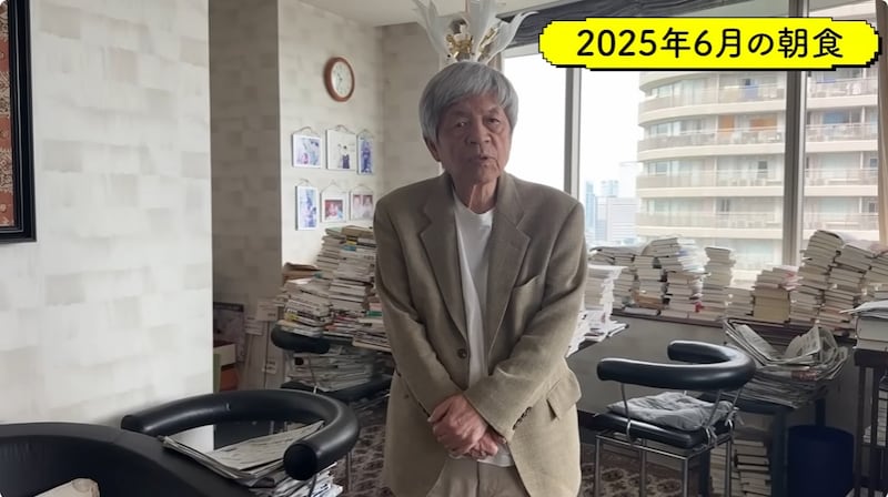 田原総一朗、入院で3カ月もSNS止まっていた……　退院後の初朝食で“見逃せない変化”に視聴者も心配「ちょっときつそう」「食が細くなったかな」