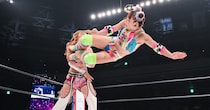 フワちゃん、プロレス再デビュー戦で“空に片腕突き上げた”パワフル近影　豪快ドロップキック→結果は完敗も「みんなにもっと凄いこと見せたい」