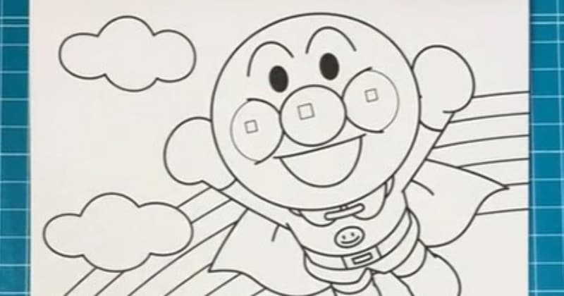 大人が本気で“アンパンマンの塗り絵”をしたら……　2分後、戦々恐々の完成形に「これは見た子供が泣くぞ」「才能の無駄使い過ぎる…」
