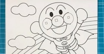 大人が本気で“アンパンマンの塗り絵”をしたら……　2分後、戦々恐々の完成形に「これは見た子供が泣くぞ」「才能の無駄使い過ぎる…」