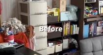 散らかり放題の汚部屋、1児のママが一念発起すると……　別部屋のようなビフォーアフターに「すごい!!」「希望が持てました」