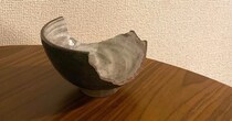 お気に入りの茶碗が割れてしまった→使い方を変えて“もっとお気に入り”に　天才的発想の完成品に「風流ですね」「陶器も喜んでます」