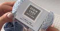 アフガン編みで化粧ポーチを作っていたはずなのに……　まさかの完成品に「天才です」「シンデレラフィット！」