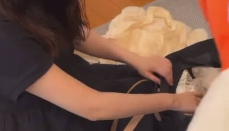 出産のために入院準備をしていたママに息子「これいるぅ？」→手渡されたまさかのアイテムに「ドコ行くん？」「応援してる」