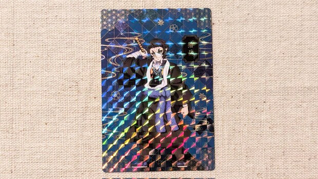 「鬼滅の刃」トレカを全力でかわいくデコった結果……「これは遺影」“まさかの仕上がり”に「めっちゃおもろい」「どうしてこうなったんw」と話題に