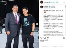 清原和博、“名門大4番の長男”と肩抱きショット　父子愛あふれる姿に「嬉しくて涙出ます」「お父さんの方がまだ大きい」