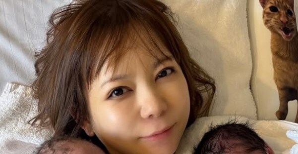 中川翔子、双子を出産　“3ショット公開”し「2人とも2600g越え！」芸能界からも祝福「おめでとう！」