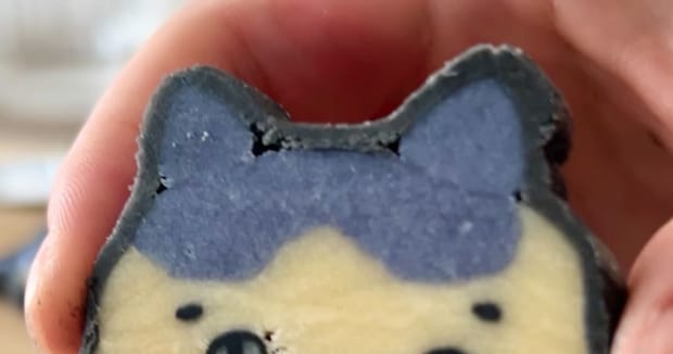 深夜に2時間半かけて作った“ちいかわクッキー”、中を切ったら……「バカデカ声出た」 “想像を絶する仕上がり”に「お腹痛い」 投稿者に背景を聞いた