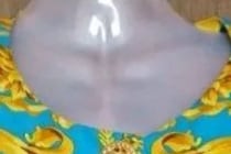 母に「バブリーなシャツ持ってる？」と聞いたら……　送られてきた1着に「お母様何者？！」「どえらいもん出てきましたねw」