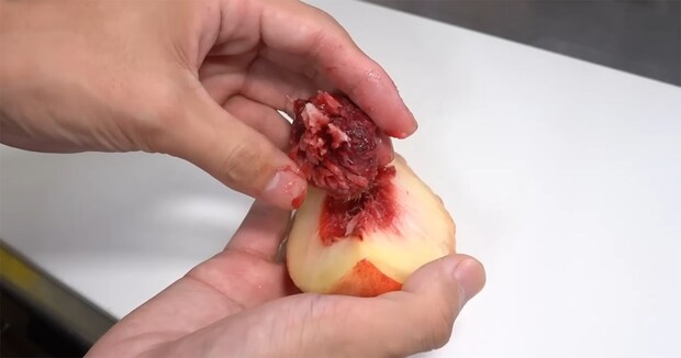 桃を種から育てて4年→「まさかこんな結末になるなんて」　目の前に広がった光景に「泣けてきます」