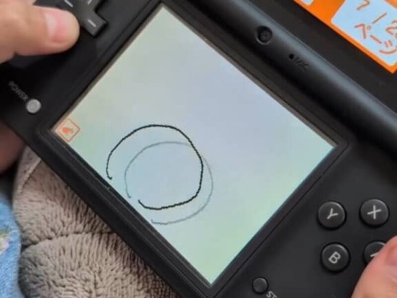 ママはイラスト作家の小2娘→17年前のニンテンドーDSソフトで絵を描いたら……　「ホントに小2なの」衝撃の完成品に「世界取れる」「すでにプロ」