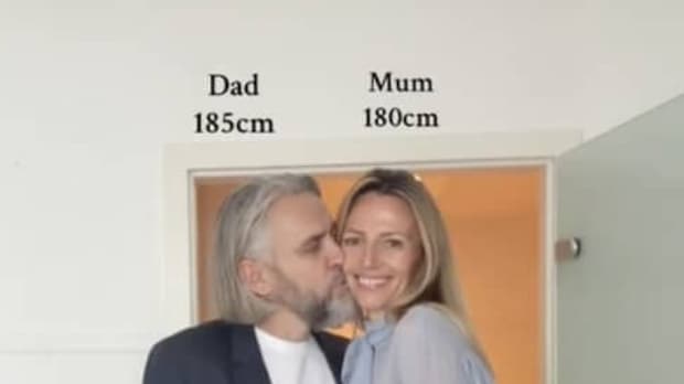 身長185センチの父と180センチの母→3人の娘は……　驚きの“身長”に「わぁぁぁ！」「聖なるDNA」【海外】