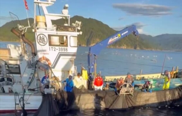 「日本にいるん」漁師たちが網を上げたら……　目を疑うような“ありえないもの”が登場「これは凄い映像」