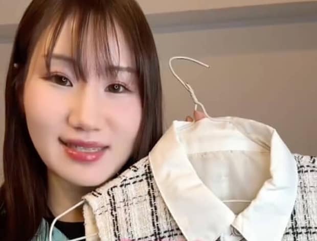 女性クリエイターが、ネットで買ったランキング上位の服を着ると……　まさかの姿に「最高ですｗ」「なんでそんなにおもしろいの」