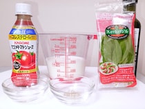 トマトジュースと混ぜるだけ→10秒で「すごくうまい」　話題の“簡単すぎる”「冷製トマトスープ」作ってみた