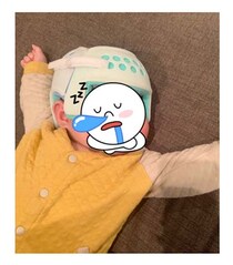 トレエン斎藤、1歳息子の“ヘルメット矯正”が終了　ビフォーアフター公開した妻、絶壁状態の頭から「ほんっとに綺麗になった!!」