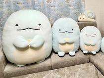 「なんという癒し」　まるで“マトリョーシカ”のように並んだ「すみっコぐらし」のぬいぐるみに5万いいね