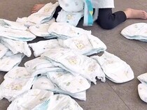 ズボラ2児ママの“ダイソーDIY”で……　おむつ替えのストレスとサヨナラ「天才」「早速作りました！」