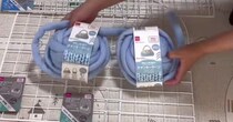 ダイソーの「チャンキーヤーン」→ネットに通すだけで……　驚きのDIY収納が190万再生「めっちゃ可愛い」「アイデア凄い」