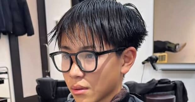 あどけなさが残る中3男子→受験前に美容師に頼んだら……　驚きの仕上がりに「やばい好き」「かっこよ」