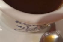 74歳父とコメダ珈琲店へ→コーヒーを頼んだら……　まさかの光景に「おしるこかとw」「うちの父も同じことしてました」