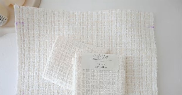 セリアの生地で作れる“高見え”お出かけアイテム　簡単ハンドメイドに「とてもかわいい！」「ぜひ作りたい」