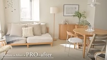 「新居の内装に、手持ちの家具が合わない」悩み、プロが手を加えると……　理想をかなえた部屋に「本当に本当に素敵」「神企画！」
