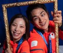 ＜三浦選手が着ていた「ぶかぶかダウン」＞