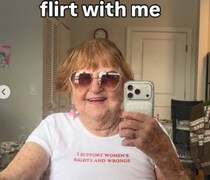 90代で恋愛に復帰し、フォロワー1490万人！　率直すぎる“おばあちゃんインフルエンサー”、恋も人生も全力投球の姿勢が大反響【海外】