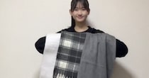 “中3で170センチ”の女の子、マフラーの巻き方を3種類試したら……　“驚きの着こなし”に「スタイルえぐい」「おしゃれすぎ！」