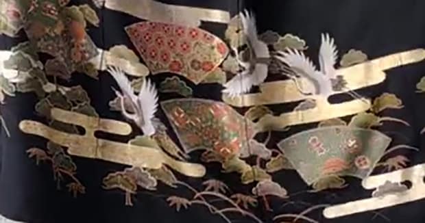 格式高い黒留袖をリメイクしたら…… 想像を超える仕上がりに「お見事です!」「最高すぎる」「着て歩きたい」