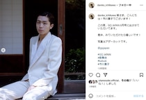 香川照之の息子・市川團子、インスタ初の“白スーツ姿”が見る者をときめかせてしまう　上品な着こなし披露に「品格ある色気〜」