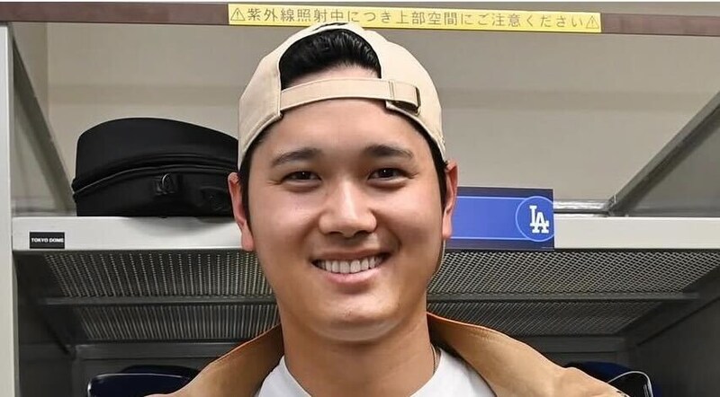 「花火大会来たのかよw」大谷翔平の練習風景に中日選手が“少年顔”「みんなかわいい」「憧れ過ぎだろww」