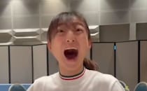 坂本花織、スケート連盟から“激レアプレゼント”に仰天＆大歓喜「それはこのリアクションになるわww」「すっごいご褒美！」