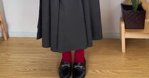 163センチ74キロ、42歳“ぽっちゃりママ”がGUで全身コーデを組んだら……　見事な着こなしに「痩せて見える」「真似したい」